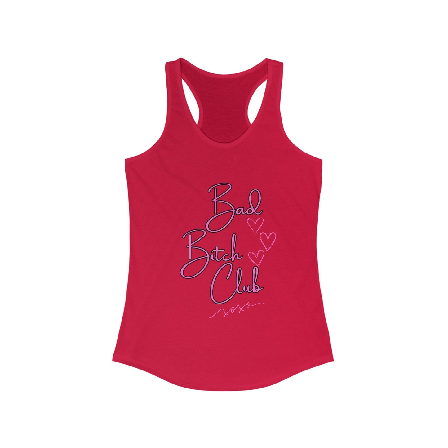 Bad Bitch Club Racerback Women's Tank