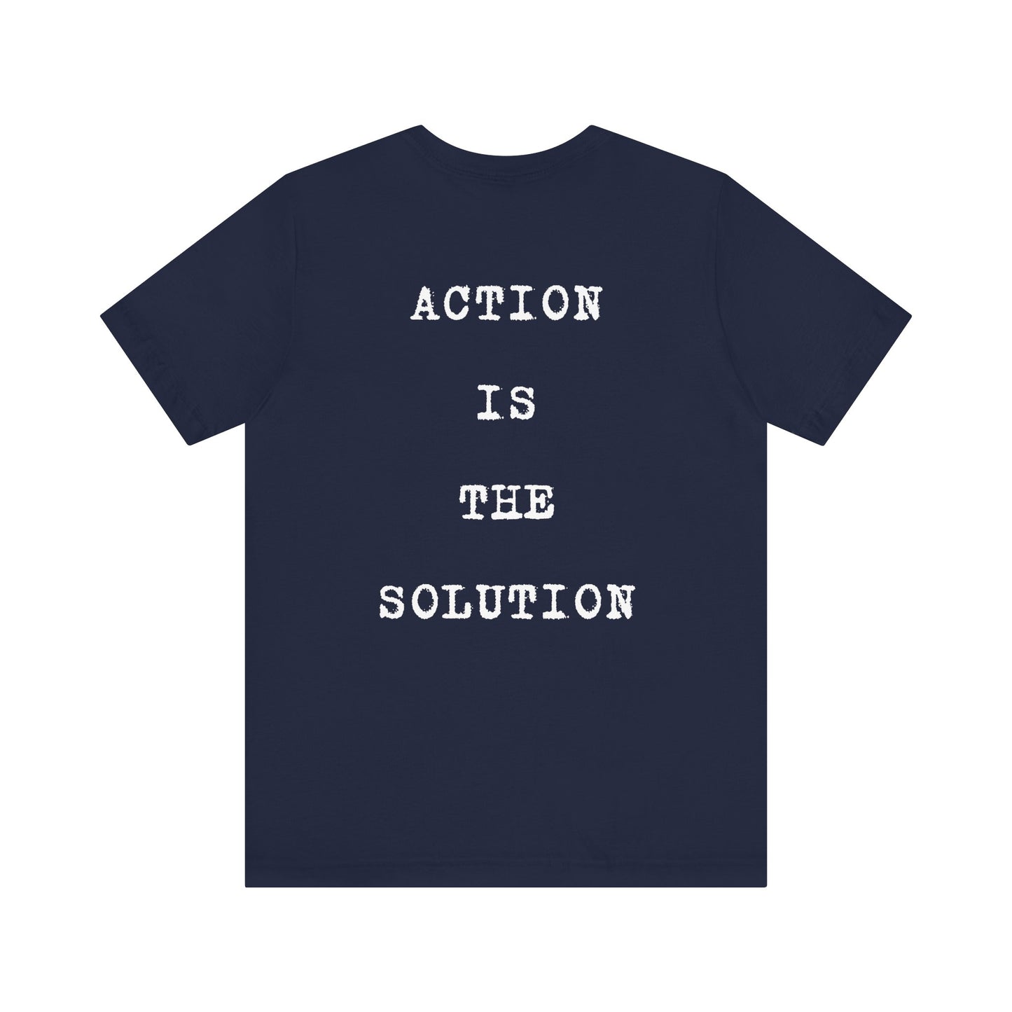 Action Classic Tee Back Dark Blue