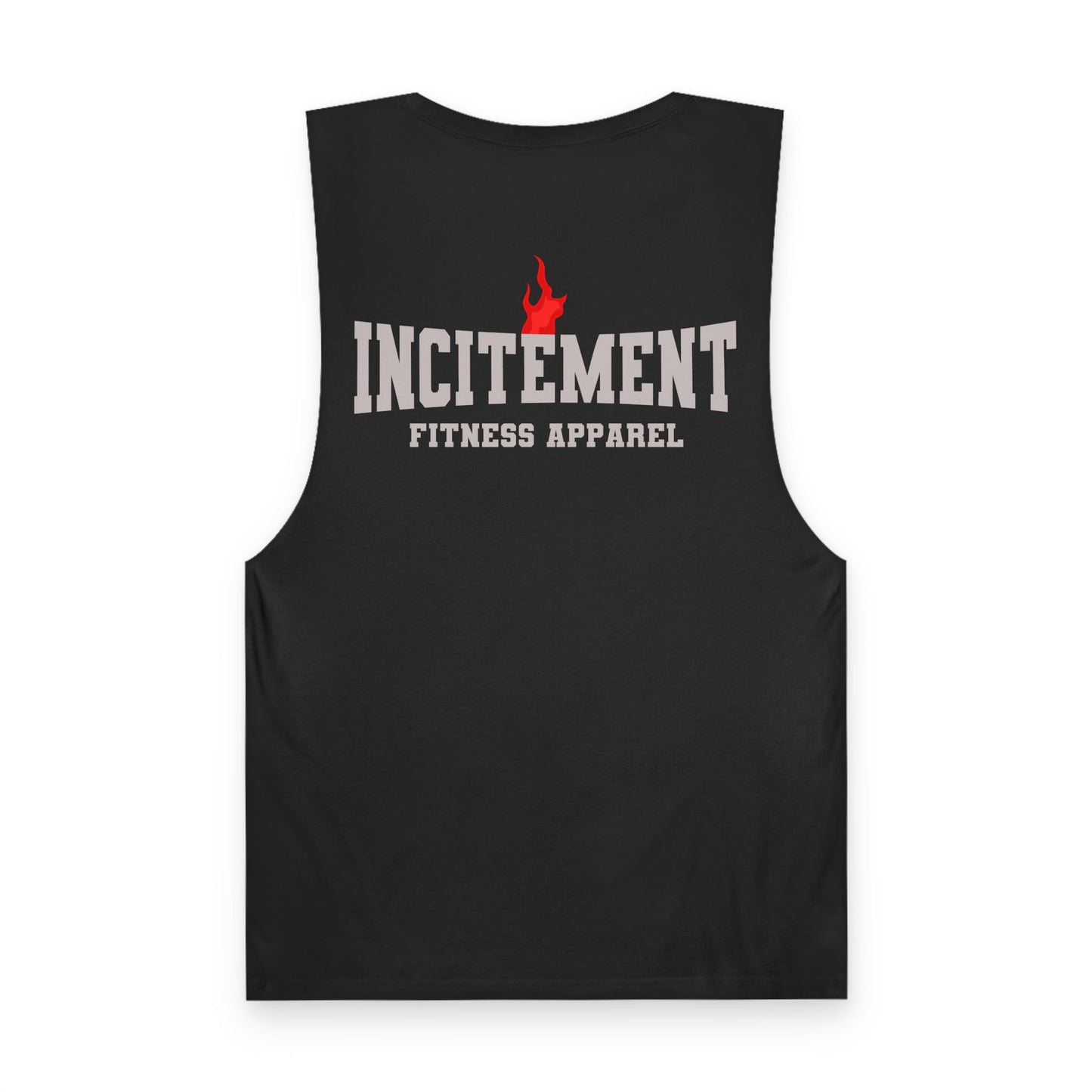 Muscle Tank Back Black 3