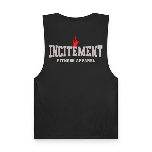 Run It Again 2.0 Muscle Shirt Back Black