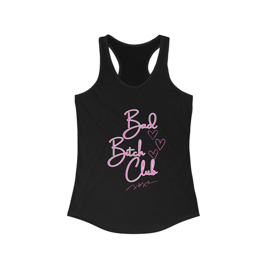 Bad Bitch Club Racerback Women's Tank
