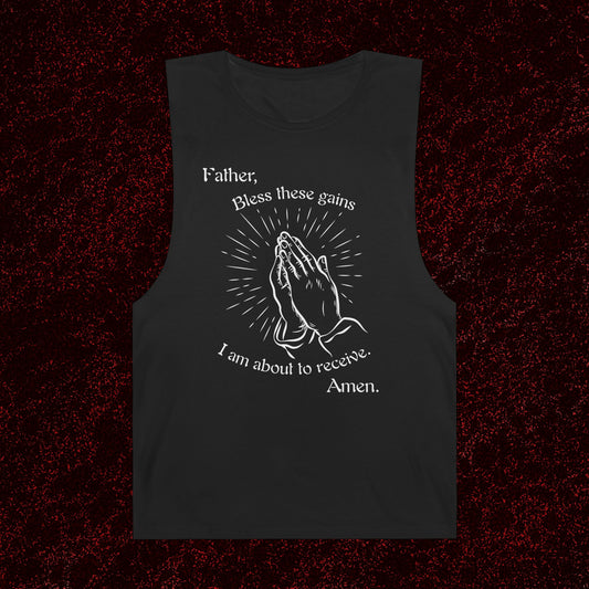 Bless These Gains Muscle Tank