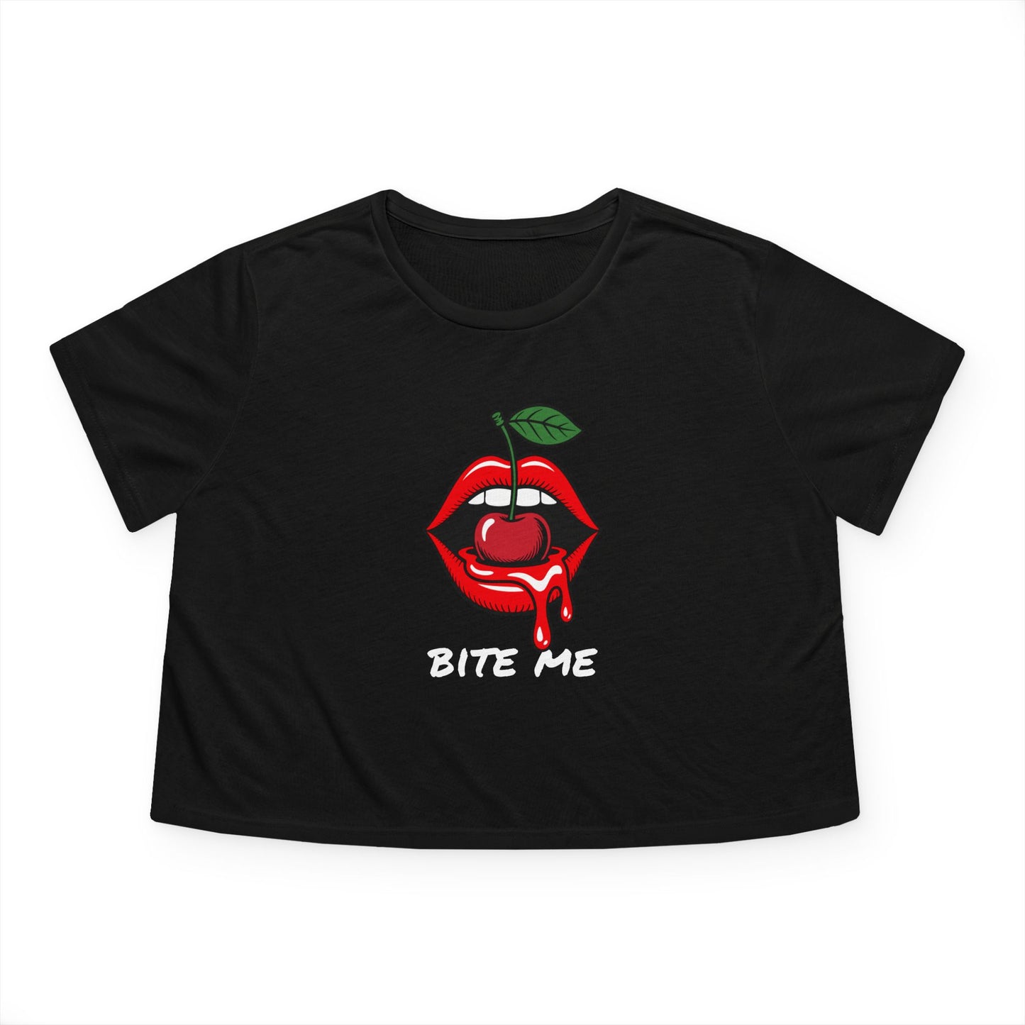 Bite Me Flowy Crop Top