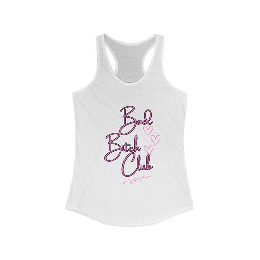Bad Bitch Club Racerback Women's Tank