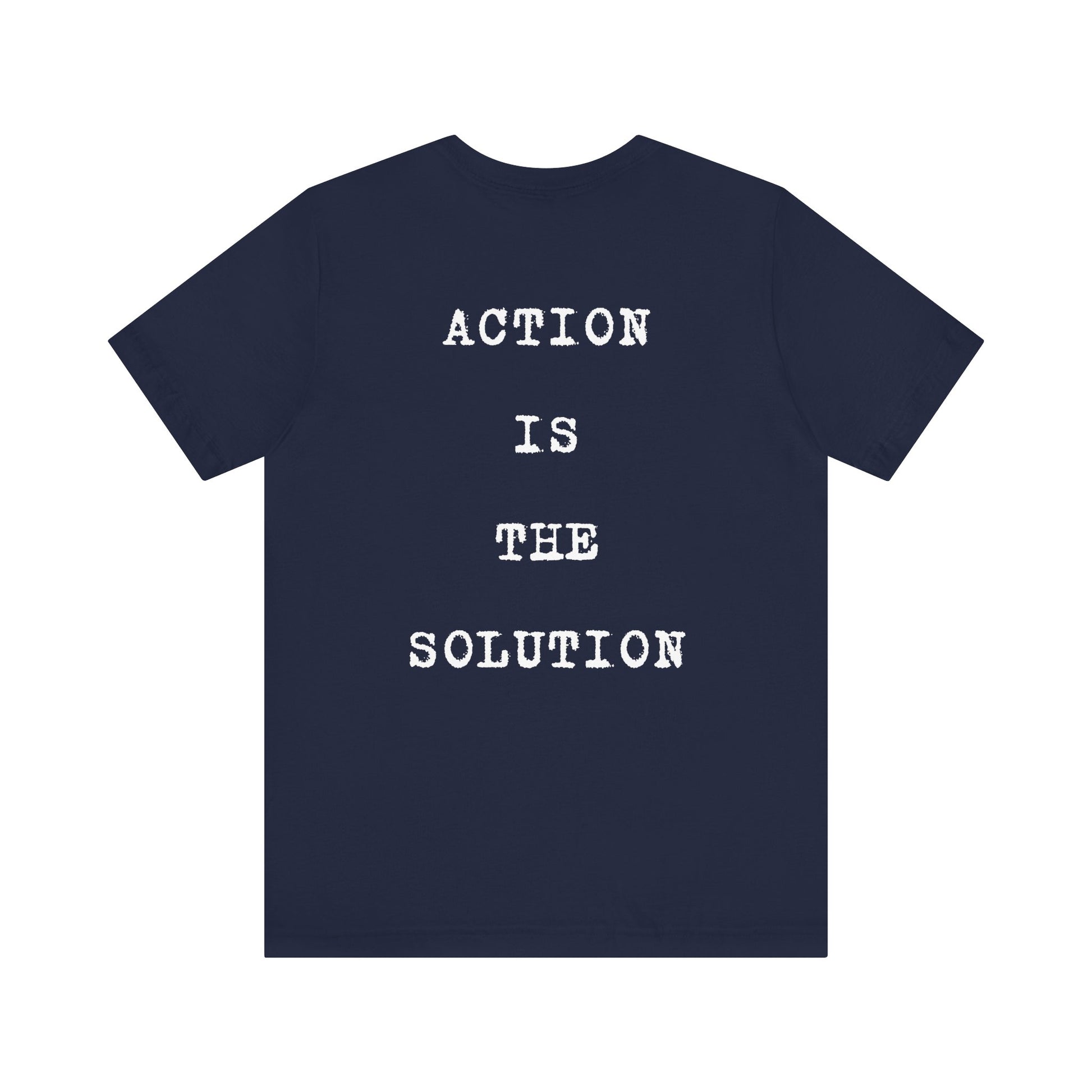 Action Classic Tee Back Dark Blue