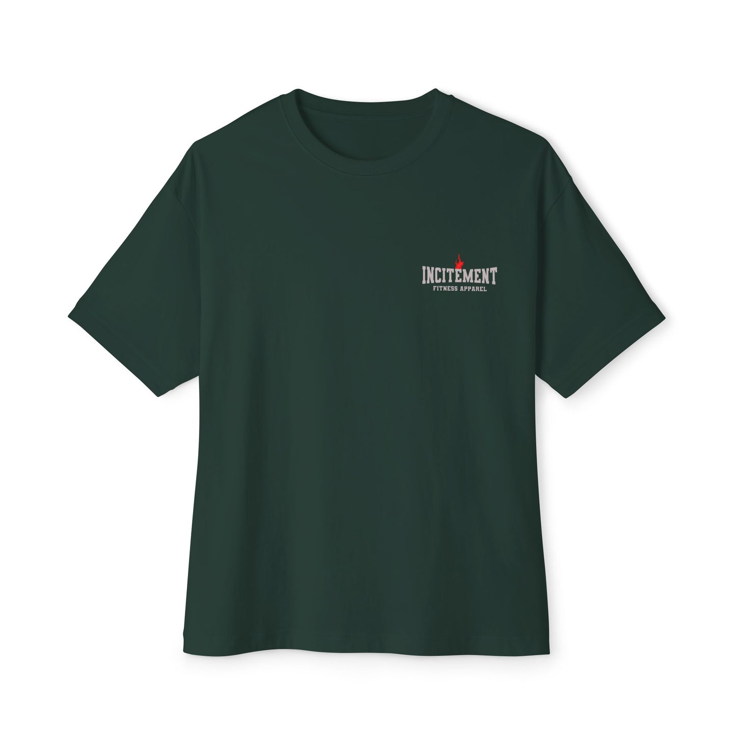 Action Oversized Tee Front Green