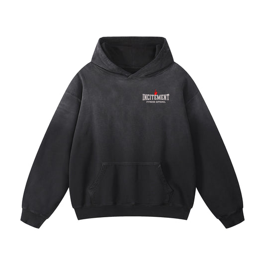 Action is the Solution | Unisex Oversized Hoodie for Bodybuilding & Powerlifting