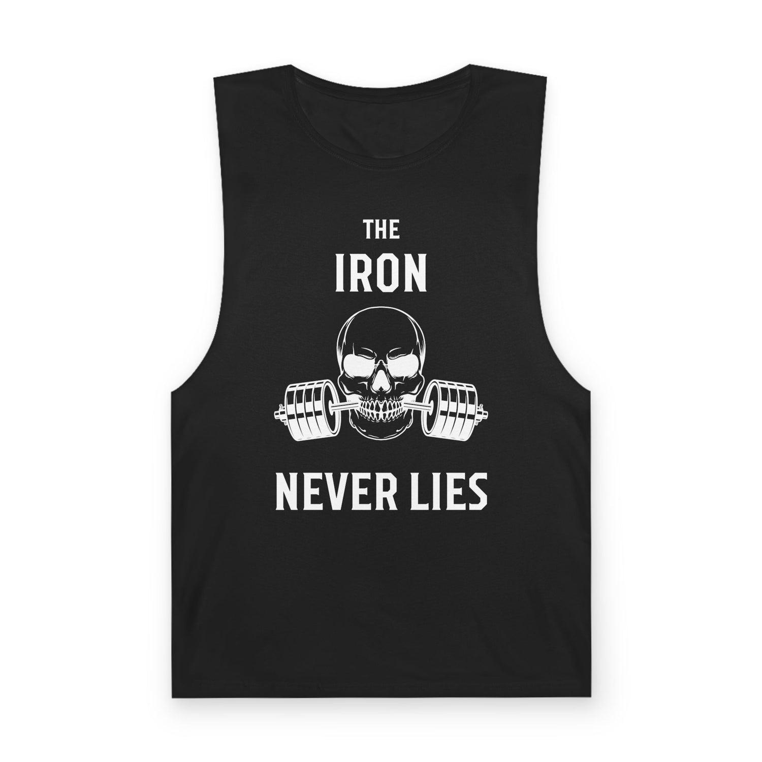 The Iron Muscle Shirt Front Black